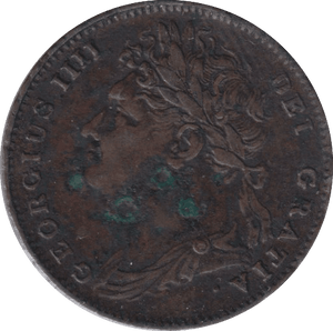 1825 FARTHING ( GVF ) - FOURPENCE - Cambridgeshire Coins