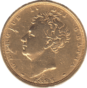 1825 GOLD SOVEREIGN ( GF ) - SOVEREIGN - Cambridgeshire Coins