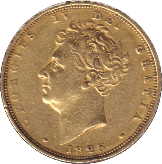 1825 GOLD SOVEREIGN ( GVF ) - SOVEREIGN - Cambridgeshire Coins