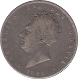 1825 HALFCROWN ( GF ) - HALFCROWN - Cambridgeshire Coins