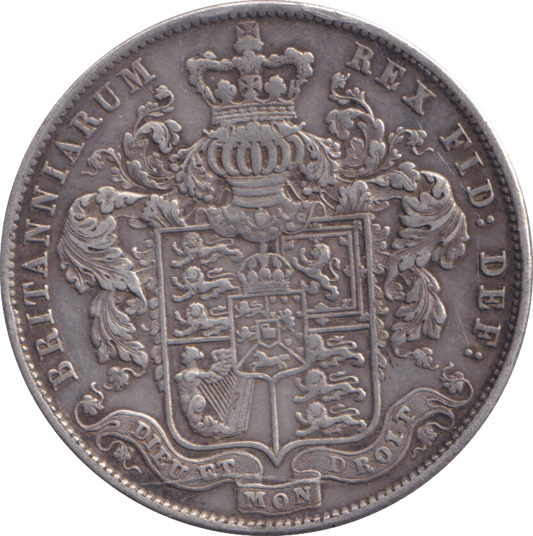 1825 HALFCROWN ( GVF ) - HALFCROWN - Cambridgeshire Coins