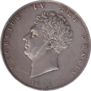 1825 HALFCROWN ( GVF ) - HALFCROWN - Cambridgeshire Coins