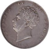 1825 HALFCROWN ( GVF ) - HALFCROWN - Cambridgeshire Coins