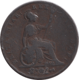 1825 HALFPENNY ( FINE ) - HALFPENNY - Cambridgeshire Coins