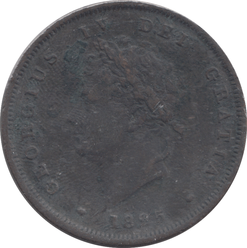 1825 PENNY ( FINE ) - PENNY - Cambridgeshire Coins