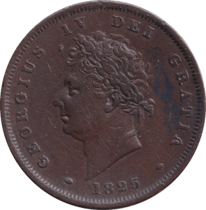 1825 PENNY ( GVF ) - PENNY - Cambridgeshire Coins