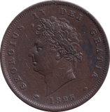 1825 PENNY ( GVF ) - PENNY - Cambridgeshire Coins