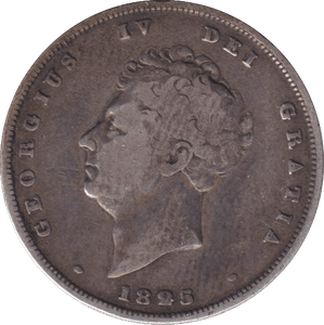 1825 SHILLING ( F ) - SHILLING - Cambridgeshire Coins