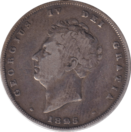 1825 SHILLING ( F ) - SHILLING - Cambridgeshire Coins