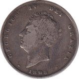 1825 SHILLING ( F ) - SHILLING - Cambridgeshire Coins