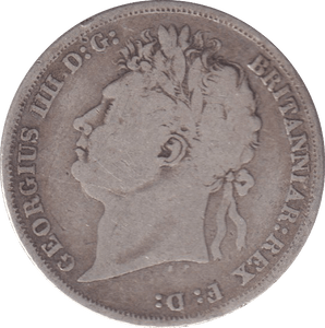 1825 SHILLING ( FINE ) - Shilling - Cambridgeshire Coins