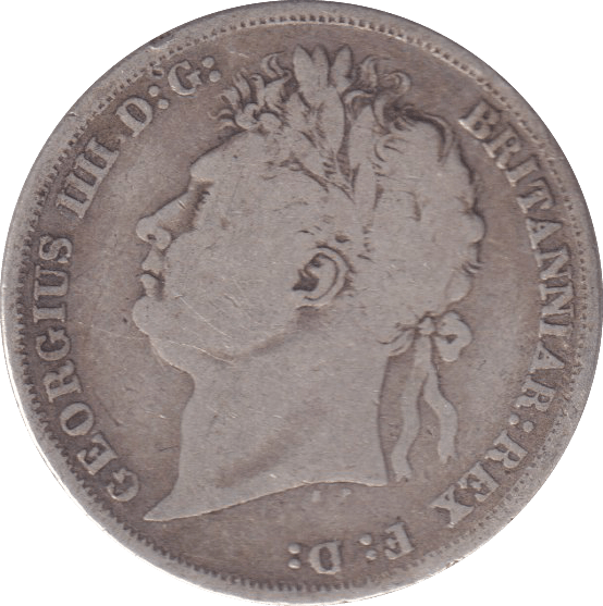 1825 SHILLING ( FINE ) - Shilling - Cambridgeshire Coins