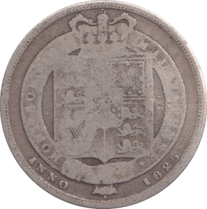 1825 SHILLING ( FINE ) - Shilling - Cambridgeshire Coins
