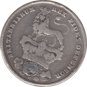 1825 SHILLING ( FINE ) - SHILLING - Cambridgeshire Coins