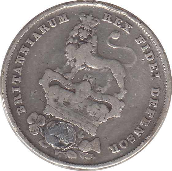 1825 SHILLING ( FINE ) - SHILLING - Cambridgeshire Coins