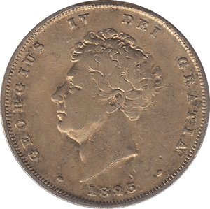 1825 SHILLING ( FINE ) - SHILLING - Cambridgeshire Coins