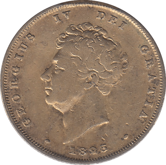 1825 SHILLING ( FINE ) - SHILLING - Cambridgeshire Coins