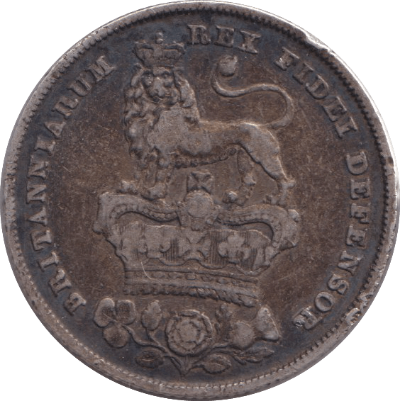 1825 SHILLING ( GF ) - SHILLING - Cambridgeshire Coins