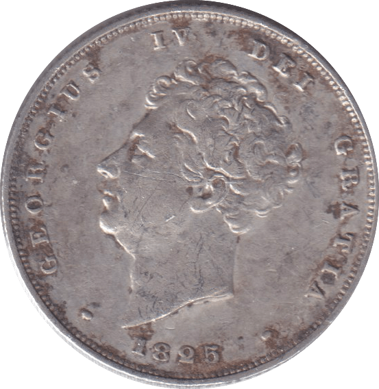 1825 SHILLING ( GVF ) - SHILLING - Cambridgeshire Coins