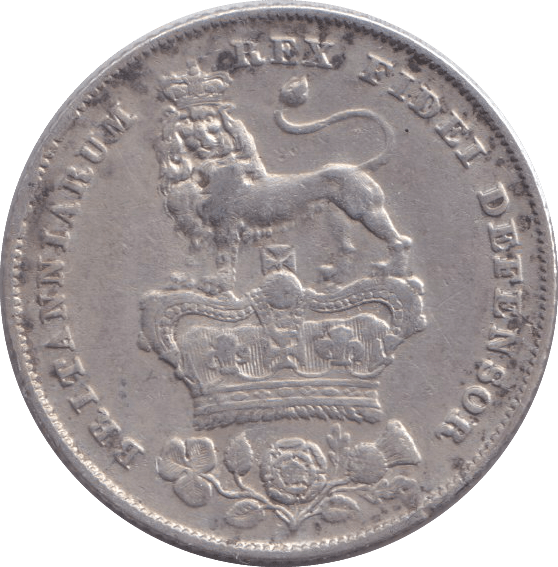 1825 SHILLING ( GVF ) - SHILLING - Cambridgeshire Coins