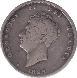 1825 SHILLING ( NF ) - SHILLING - Cambridgeshire Coins