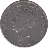 1825 SHILLING ( NF ) - SHILLING - Cambridgeshire Coins