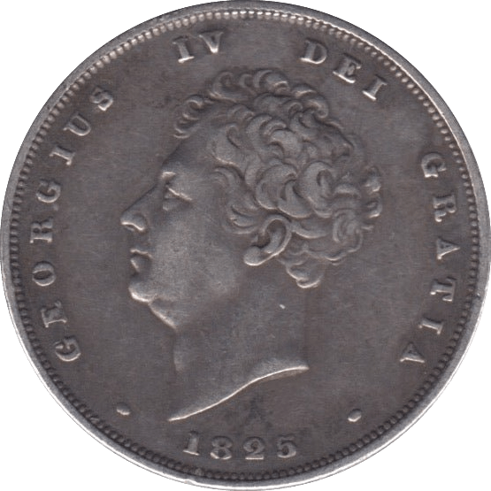1825 SHILLING ( VF ) - SHILLING - Cambridgeshire Coins