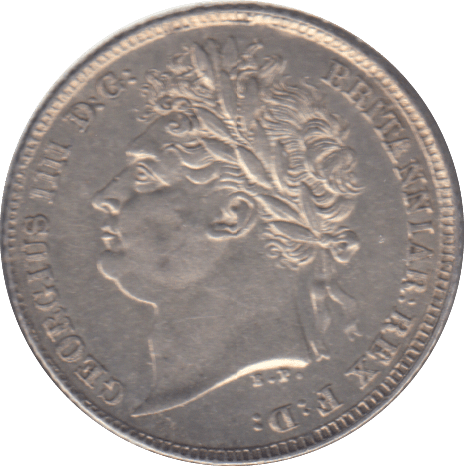 1825 SIXPENCE ( EF ) - SIXPENCE - Cambridgeshire Coins