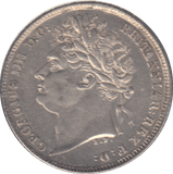 1825 SIXPENCE ( EF ) - SIXPENCE - Cambridgeshire Coins