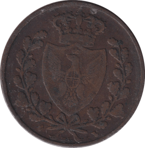1826 5 CENTESIMI SARDINIA - WORLD COINS - Cambridgeshire Coins