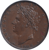 1826 FARTHING ( EF ) - FARTHING - Cambridgeshire Coins