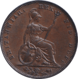 1826 FARTHING ( EF ) - FARTHING - Cambridgeshire Coins