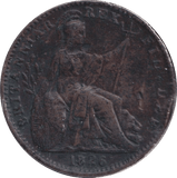 1826 FARTHING ( GF ) - FARTHING - Cambridgeshire Coins