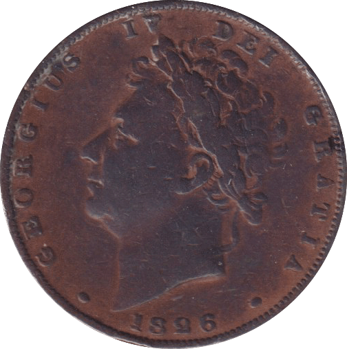 1826 FARTHING (GF) - FARTHING - Cambridgeshire Coins
