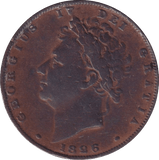 1826 FARTHING (GF) - FARTHING - Cambridgeshire Coins