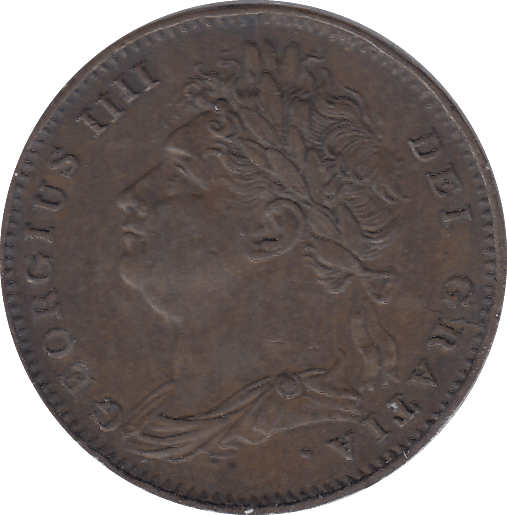 1826 FARTHING ( GVF ) - FARTHING - Cambridgeshire Coins