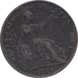 1826 FARTHING ( GVF ) - FARTHING - Cambridgeshire Coins