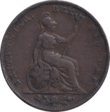 1826 FARTHING ( VF ) - FARTHING - Cambridgeshire Coins