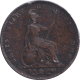 1826 FARTHING ( VF ) - FARTHING - Cambridgeshire Coins