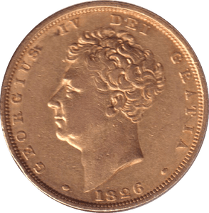 1826 GOLD SOVEREIGN ( GVF ) - SOVEREIGN - Cambridgeshire Coins