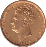 1826 GOLD SOVEREIGN ( GVF ) - SOVEREIGN - Cambridgeshire Coins