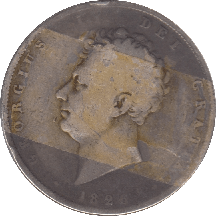 1826 HALFCROWN ( FINE ) - HALFCROWN - Cambridgeshire Coins