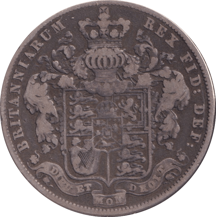 1826 HALFCROWN ( FINE ) - Halfcrown - Cambridgeshire Coins