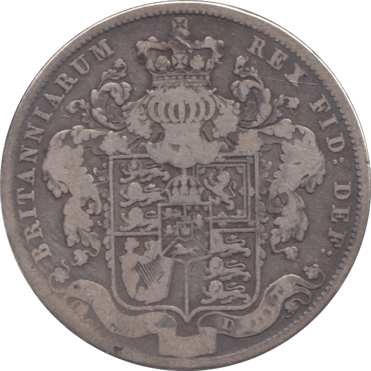 1826 HALFCROWN ( FINE ) - HALFCROWN - Cambridgeshire Coins