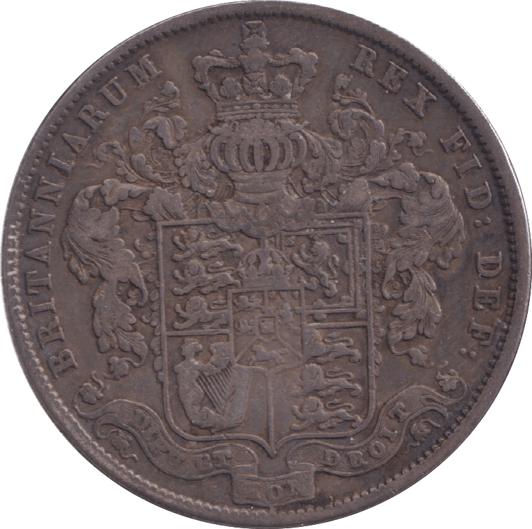 1826 HALFCROWN ( GF ) - HALFCROWN - Cambridgeshire Coins