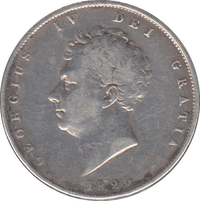 1826 HALFCROWN ( NF ) - HALFCROWN - Cambridgeshire Coins