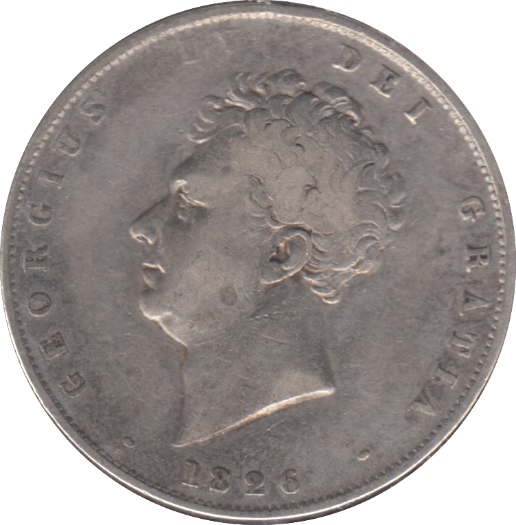 1826 HALFCROWN ( VF ) - HALFCROWN - Cambridgeshire Coins