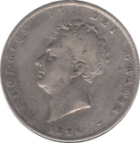 1826 HALFCROWN ( VF ) - HALFCROWN - Cambridgeshire Coins