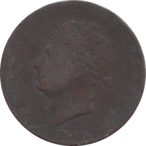 1826 HALFPENNY ( FAIR ) - HALFPENNY - Cambridgeshire Coins