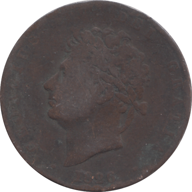 1826 HALFPENNY ( FAIR ) - HALFPENNY - Cambridgeshire Coins
